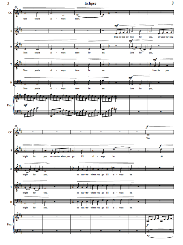 Eclipse SATB - Beth Darowish - Digital Download - Image 5